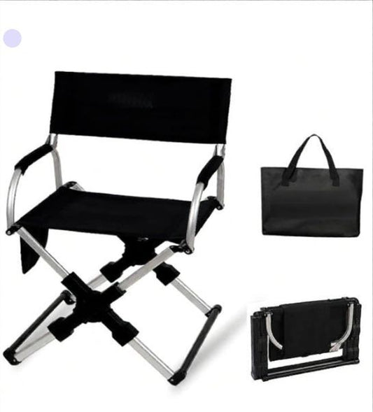 Portable Camping Chair with Carry Bag, Compact, Lightweight Collapsible Arm Chair for Outdoor Camping, Sports, Tailgates, Beach, and Fishing; Supports up to 250lbs